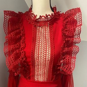 Fashion nova red dress!